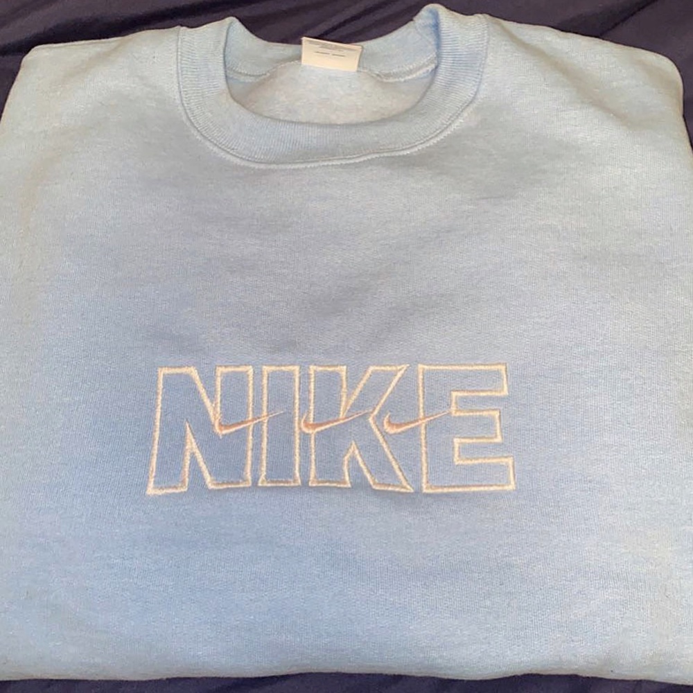Embroidered crewnecks